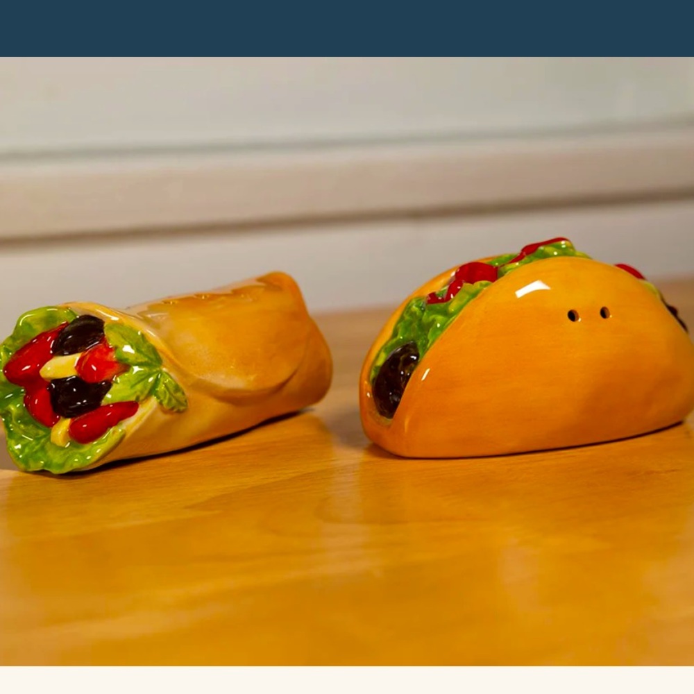 Blue Sky Taco 🌮 Salt and Pepper Set